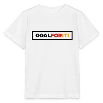 Deutsche Sport Mannschaften - Goal For It! Box - Stanley/Stella Kinder T-Shirt MINI CREATOR  - Weiß - Vorne - Maike (125cm)