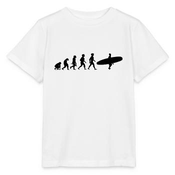 Evolution Surfing Surfers surfboard surfing - Stanley/Stella MINI CREATOR Kids’ T-Shirt - white - Front - Maike (125cm)