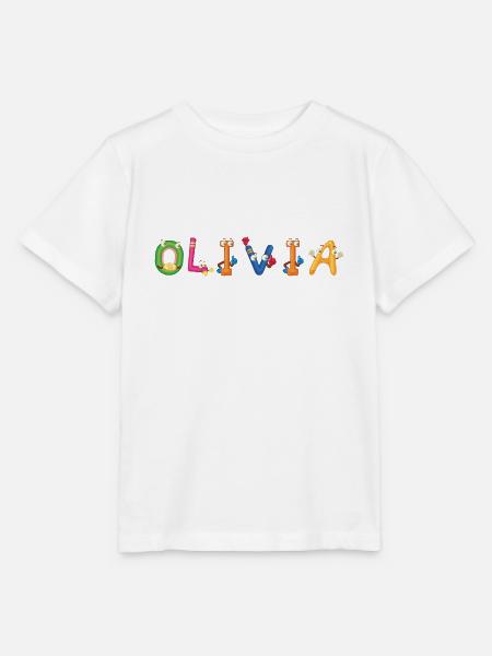 Olivia - Stanley/Stella Kinder T-Shirt MINI CREATOR - Weiß