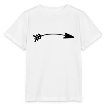 La Flèche - T-shirt bio MINI CREATOR Stanley/Stella Enfant - blanc - Devant - Maike (125cm)