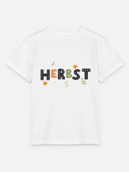 Herbst - Stanley/Stella Kinder T-Shirt MINI CREATOR  - Weiß