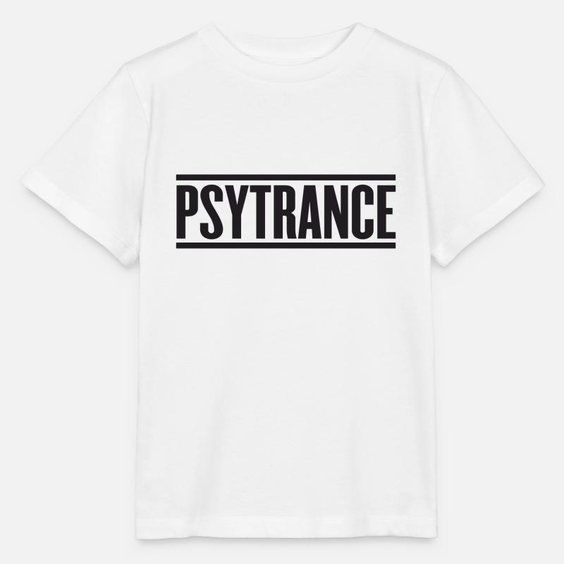 Psytrance - T-shirt bio MINI CREATOR Stanley/Stella Enfant - blanc