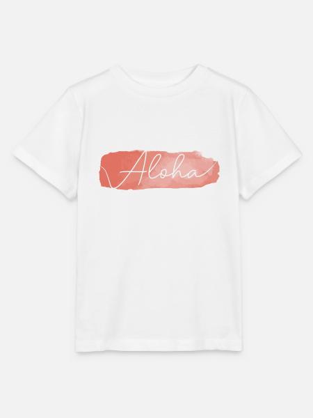Aloha - Stanley/Stella Kinder T-Shirt MINI CREATOR - Weiß