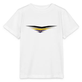 Flieger - Stanley/Stella Kinder T-Shirt MINI CREATOR  - Weiß - Vorne - Maike (125cm)