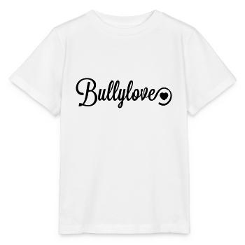 Bullylove mit Herz 2 - Stanley/Stella Kinder T-Shirt MINI CREATOR  - Weiß - Vorne - Maike (125cm)