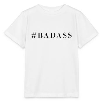 Raute Badass - Stanley/Stella Kinder T-Shirt MINI CREATOR  - Weiß - Vorne - Maike (125cm)