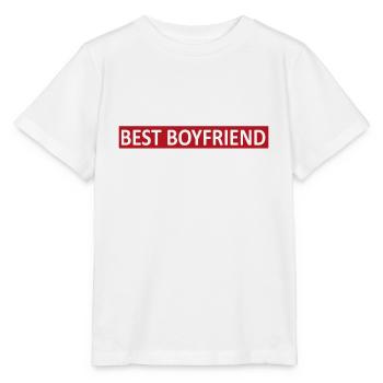 BEST BOYFRIEND - Stanley/Stella MINI CREATOR Kids’ T-Shirt - white - Front - Maike (125cm)
