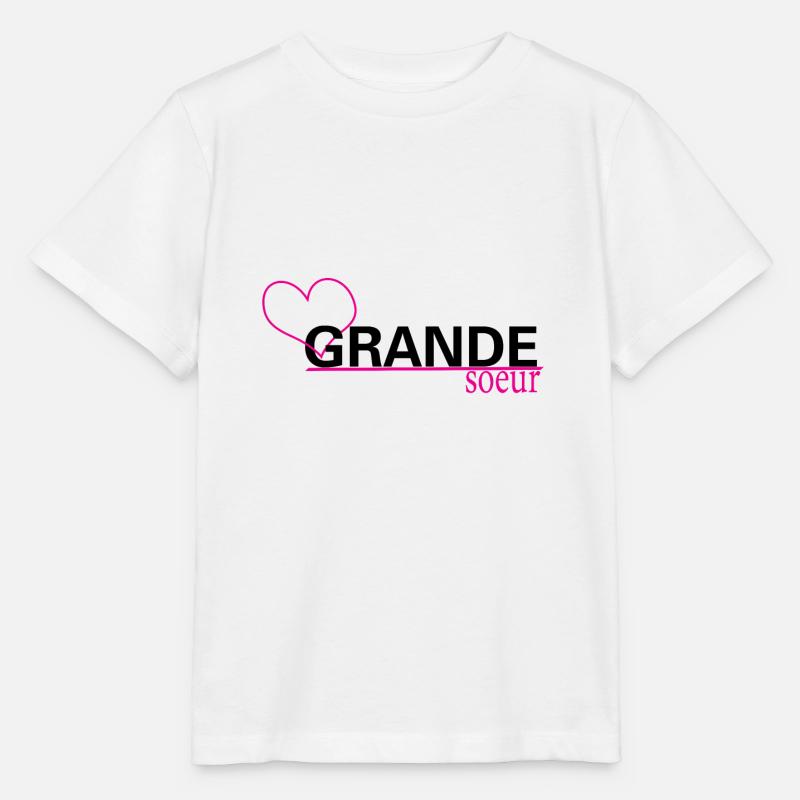 Große schwester - Stanley/Stella Kinder T-Shirt MINI CREATOR  - Weiß