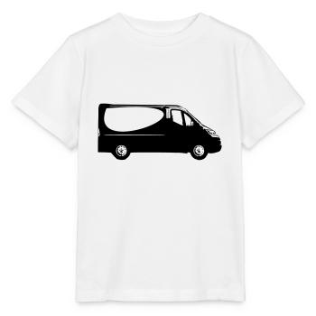 Bus - Stanley/Stella Kinder T-Shirt MINI CREATOR  - Weiß - Vorne - Maike (125cm)