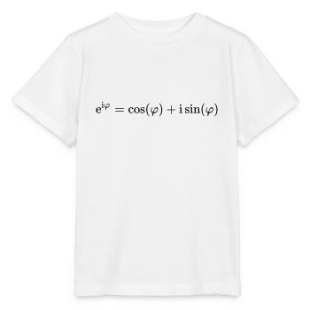 Euler's identity - Stanley/Stella MINI CREATOR Kids’ T-Shirt - white - Front - Maike (125cm)