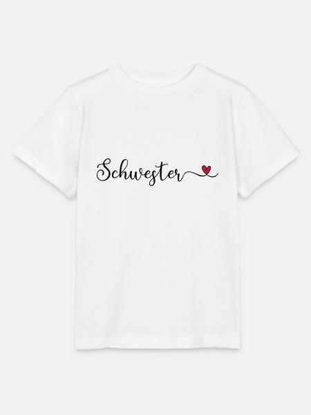 Schwesterherz - Stanley/Stella Kinder T-Shirt MINI CREATOR - Weiß