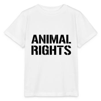 DROITS DES ANIMAUX - T-shirt bio MINI CREATOR Stanley/Stella Enfant - blanc - Devant - Maike (125cm)