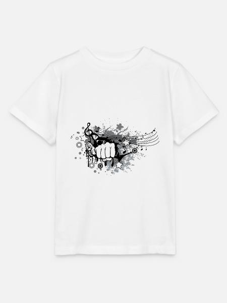 Punch Rock - Stanley/Stella Kinder T-Shirt MINI CREATOR - Weiß