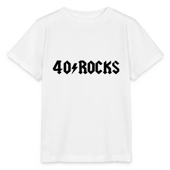 40 Geburtstag - Stanley/Stella Kinder T-Shirt MINI CREATOR  - Weiß - Vorne - Maike (125cm)