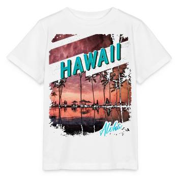 Hawaii Aloha - Hawaiian - Stanley/Stella MINI CREATOR Kids’ T-Shirt - white - Front - Maike (125cm)
