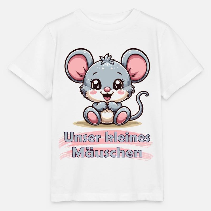 Niedliches Mäuschen – Herzig & Kuschelig - Stanley/Stella Kinder T-Shirt MINI CREATOR  - Weiß