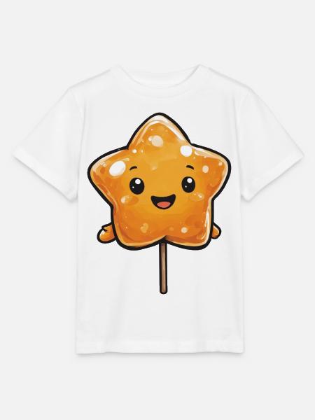 Kawaii Stern-Lutscher - Stanley/Stella Kinder T-Shirt MINI CREATOR - Weiß