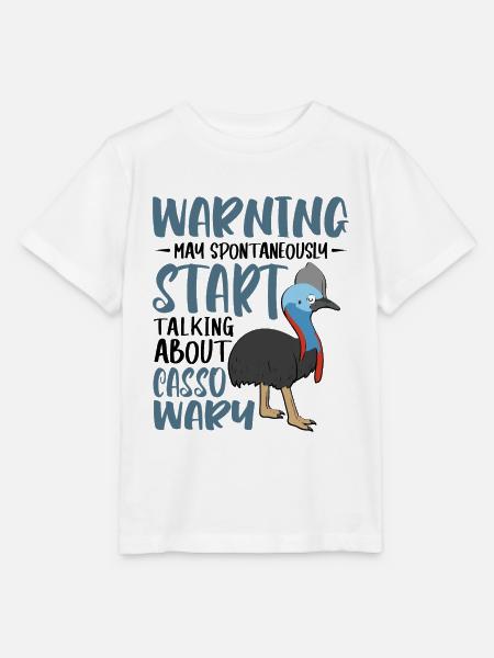 start talking about Cassowary - Stanley/Stella Kinder T-Shirt MINI CREATOR  - Weiß