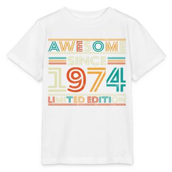 Impressive since 1974 - Stanley/Stella MINI CREATOR Kids’ T-Shirt - white - Front - Maike (125cm)