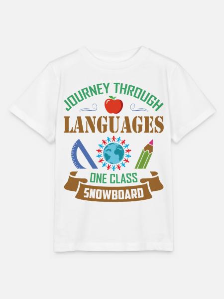 ESL-Lehrer ESL Unterricht - Stanley/Stella Kinder T-Shirt MINI CREATOR - Weiß