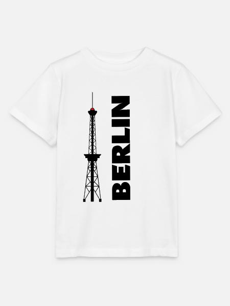 Berlin Deutschland Skyline Hauptstadt Geschenk - Stanley/Stella Kinder T-Shirt MINI CREATOR  - Weiß