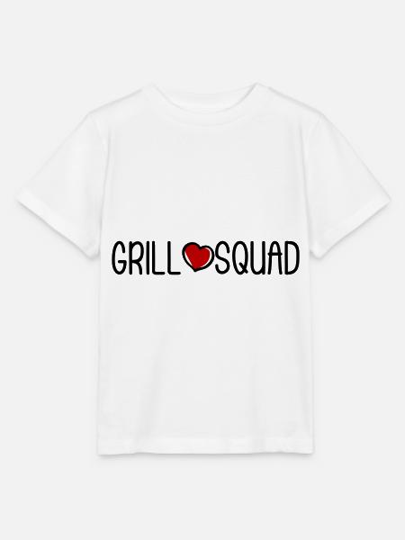 Grill Squad - Stanley/Stella Kinder T-Shirt MINI CREATOR - Weiß