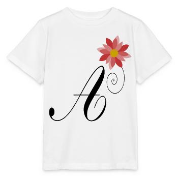 A. ALPHABET. LOVE - Stanley/Stella MINI CREATOR Kids’ T-Shirt - white - Front - Maike (125cm)