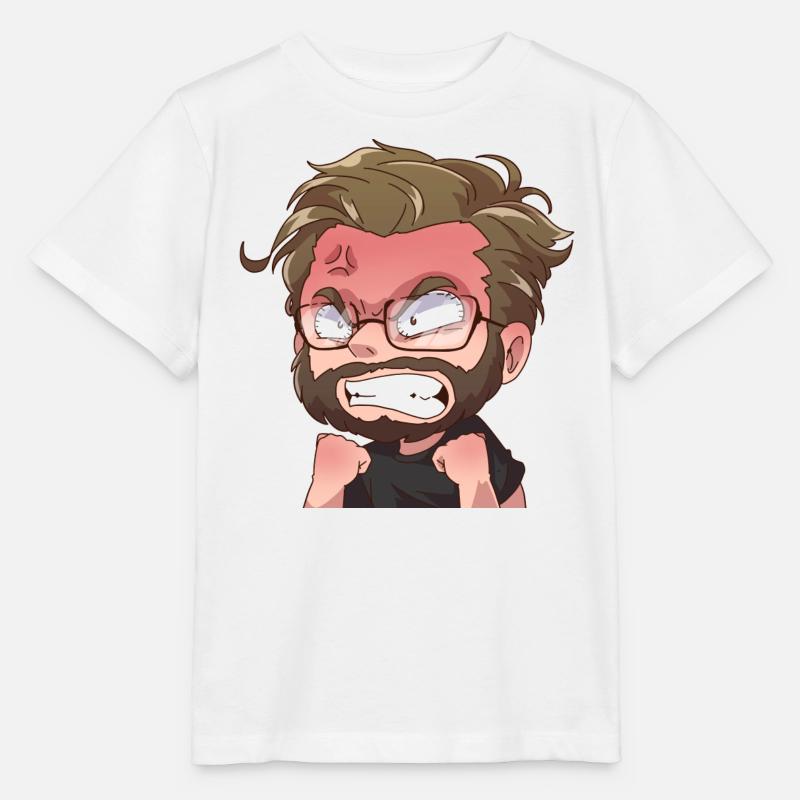 Manny en colère - T-shirt bio MINI CREATOR Stanley/Stella Enfant - blanc