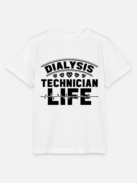 Nephrologie Dialyse Dialysetechniker Geschenkidee - Stanley/Stella Kinder T-Shirt MINI CREATOR - Weiß