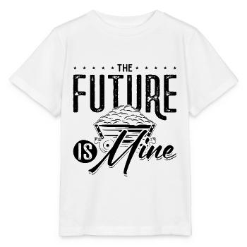 The Future Is Mine Mining Trucker Coal Mine - Stanley/Stella MINI CREATOR Kids’ T-Shirt - white - Front - Maike (125cm)