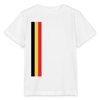 Drapeau belge Belgique Drapeau belge Belge - T-shirt bio MINI CREATOR Stanley/Stella Enfant - blanc - Devant - Maike (125cm)
