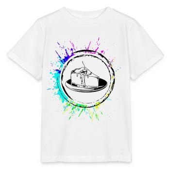Käsekuchen Backen - Stanley/Stella Kinder T-Shirt MINI CREATOR  - Weiß - Vorne - Maike (125cm)