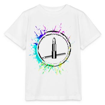Make Up Kosmetik Icon - Stanley/Stella Kinder T-Shirt MINI CREATOR  - Weiß - Vorne - Maike (125cm)