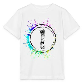 Spargel icon - Stanley/Stella Kinder T-Shirt MINI CREATOR  - Weiß - Vorne - Maike (125cm)