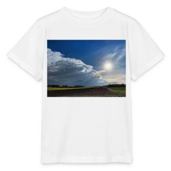 Nature et météo - T-shirt bio MINI CREATOR Stanley/Stella Enfant - blanc - Devant - Maike (125cm)