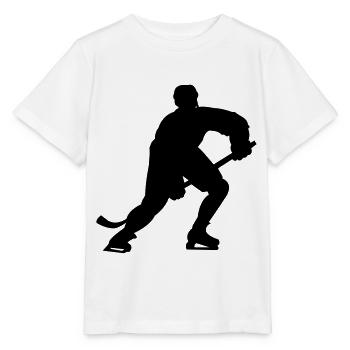 hockey spieler - Stanley/Stella Kinder T-Shirt MINI CREATOR  - Weiß - Vorne - Maike (125cm)