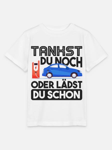E-Auto Lustig - Stanley/Stella Kinder T-Shirt MINI CREATOR - Weiß