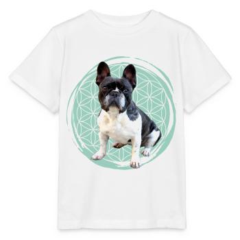 French Bulldog french bully BULLDOGS - Stanley/Stella MINI CREATOR Kids’ T-Shirt - white - Front - Maike (125cm)