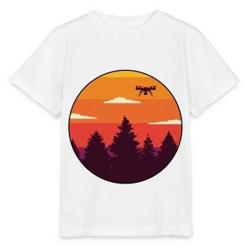 Modellflugzeug Drohne Drohnenführerschein Drohnen - Stanley/Stella Kinder T-Shirt MINI CREATOR  - Weiß - Vorne - Maike (125cm)