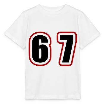 67 Number College - Stanley/Stella MINI CREATOR Kids’ T-Shirt - white - Front - Maike (125cm)