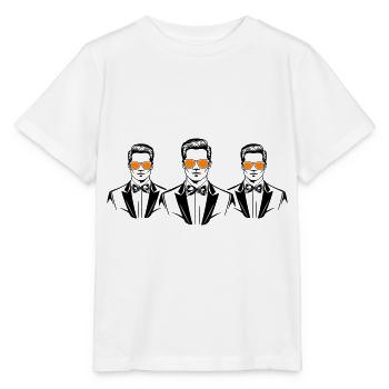L’équipe de l’enterrement de vie de garçon et de garçon - T-shirt bio MINI CREATOR Stanley/Stella Enfant - blanc - Devant - Maike (125cm)