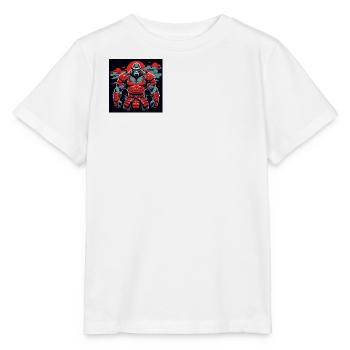 Primal Ronin – Le gorille samouraï - T-shirt bio MINI CREATOR Stanley/Stella Enfant - blanc - Devant - Maike (125cm)