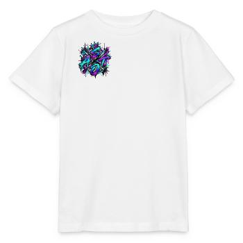 SATO – Street Art Edition 🎨🔥 - Stanley/Stella Kinder T-Shirt MINI CREATOR  - Weiß - Vorne - Maike (125cm)
