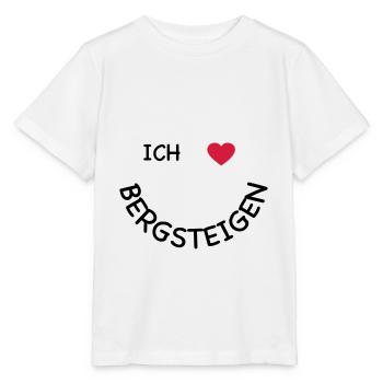 Bergsteigen - Stanley/Stella Kinder T-Shirt MINI CREATOR  - Weiß - Vorne - Maike (125cm)
