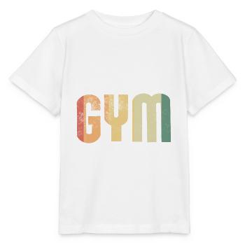 Gym Sport Kraftsport - Stanley/Stella MINI CREATOR Kids’ T-Shirt - white - Front - Maike (125cm)