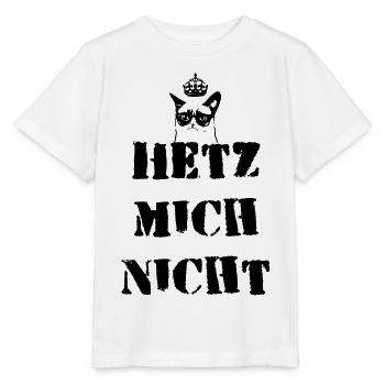 Don't rush me - Stanley/Stella MINI CREATOR Kids’ T-Shirt - white - Front - Maike (125cm)