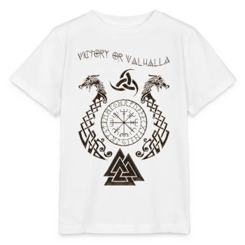 Viking symbol - Stanley/Stella MINI CREATOR Kids’ T-Shirt - white - Front - Maike (125cm)
