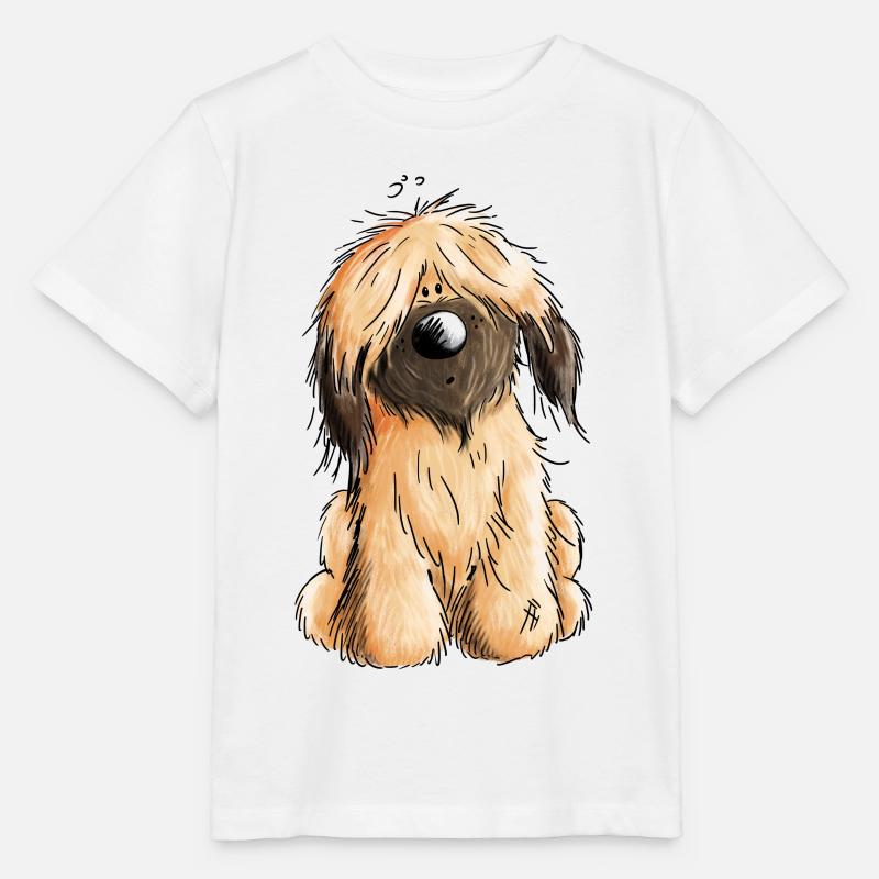 Kleiner Fauve Briard - Comic - Geschenk - Hund - Stanley/Stella Kinder T-Shirt MINI CREATOR - Weiß