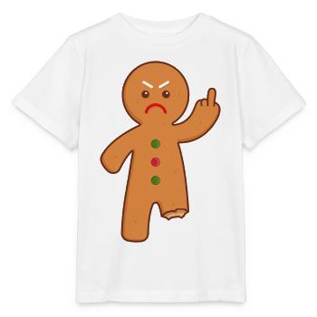 Lebkuchenmann - Stanley/Stella Kinder T-Shirt MINI CREATOR  - Weiß - Vorne - Maike (125cm)