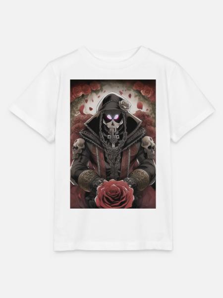 Totenkopf Mann - Stanley/Stella Kinder T-Shirt MINI CREATOR - Weiß